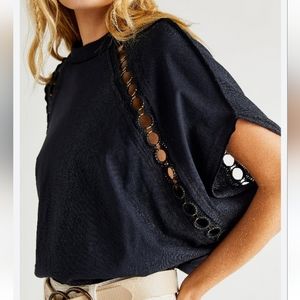Free People Rough Around The Edges Top M